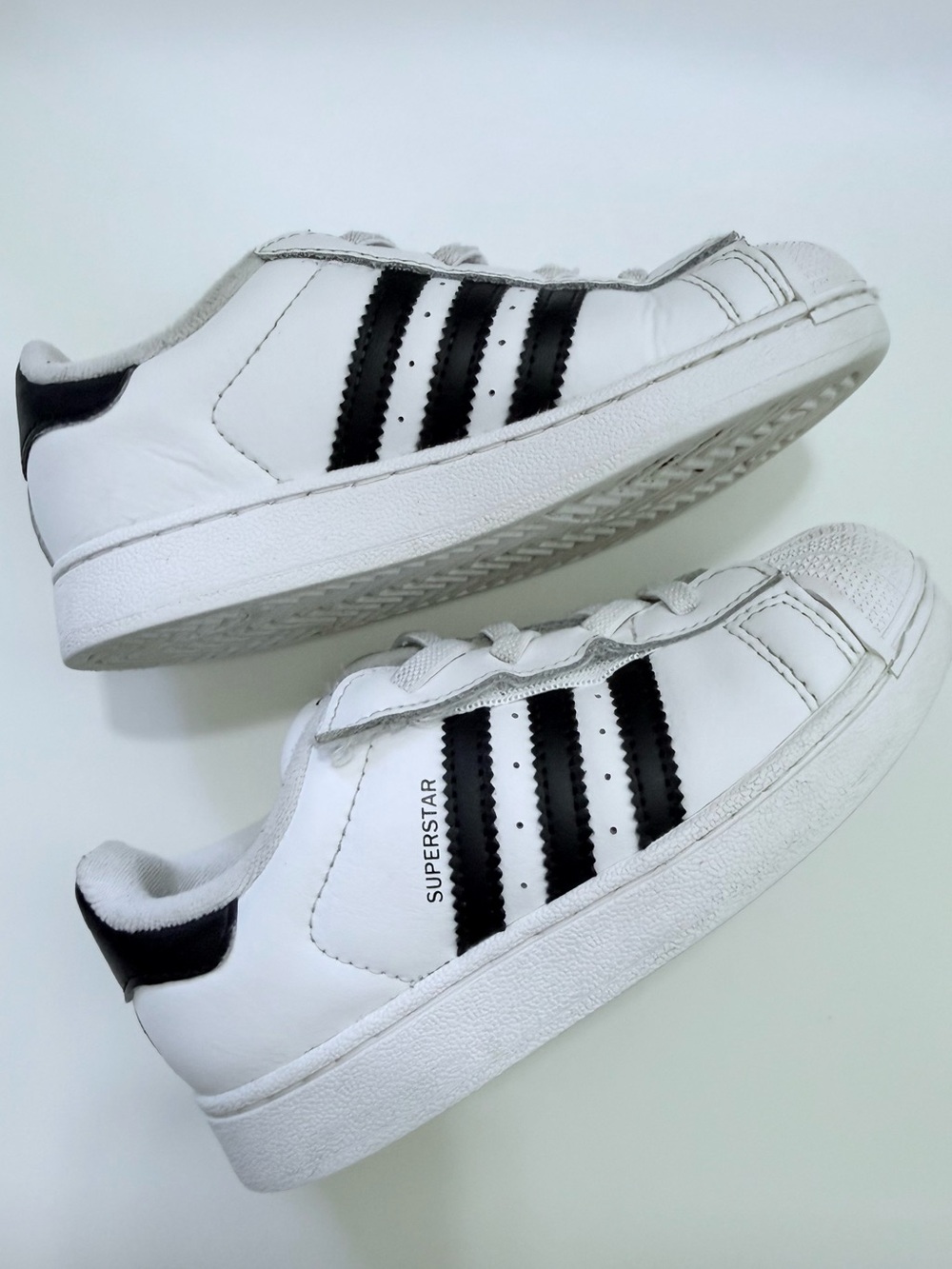 Adidas Kids Elastic Lace Superstar